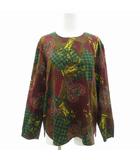 ミラショーン mila schon ドゥエミーラ duemila ブラウス カットソー 長袖 プルオーバー 総柄 40 マルチカラー /GV