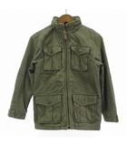 ギャップキッズ GAP KIDS ミリタリージャケット ブルゾン カーキ 140 ■F
