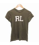 ポロ ラルフローレン POLO RALPH LAUREN Tシャツ カットソー 半袖 ロゴ XS カーキ /JS