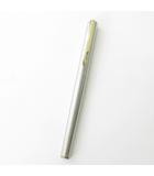 パーカー parker 万年筆 筆記用具 文房具 ペン シルバーカラー ■GY45