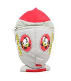 ディズニー Disney リュックサック バックパック ミッキープリント ロケット型 グレー 赤 レッド /JS