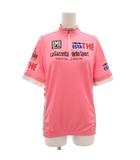  サンティーニ santini マリアローザ サイクルジャージ 半袖 プリント ハーフジップ M ピンク /GV