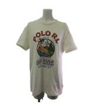 ポロ バイ ラルフローレン Polo by Ralph Lauren Tシャツ カットソー 半袖 オフホワイト S