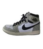 ナイキ NIKE DZ5485-052 AIR JORDAN 1 HIGH OG WHITE CEMENT エアジョーダン1 スニーカー シューズ グレー 27cm ☆AA★