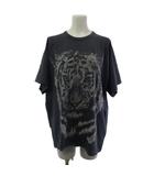 シーバイクロエ SEE BY CHLOE タグ付き Tシャツ カットソー トラ柄 タイガープリント グレー XS