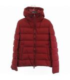 ヘルノ HERNO タグ付き ゴアテックス GORE-TEX ラミナー ダウンジャケット ブルゾン 赤 レッド 48 L位