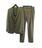 ランバンオンブルー LANVIN en Bleu セットアップ スーツ ナイロン ベージュ 50