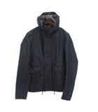 ヘルノ HERNO 美品 マウンテンパーカー レインパーカー 紺 ネイビー 48 L位