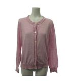 アフタヌーンティー Afternoon Tea カーディガン 長袖 リネン混 MR ピンク