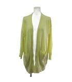 アフタヌーンティー Afternoon Tea カーディガン トッパー リネン混 イエロー MR