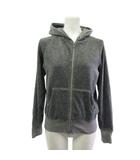 イエナ IENA ジップアップ パーカー パイル 長袖 グレー F
