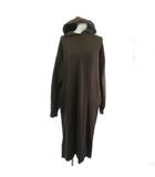 スローブ イエナ SLOBE IENA パーカー ロングワンピース ブラウン 茶 F