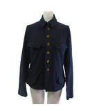 コムデギャルソンコムデギャルソン COMME des GARCONS COMME des GARCONS ジャケット シングル ネイビー 紺 M