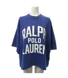 ポロ バイ ラルフローレン Polo by Ralph Lauren Tシャツ カットソー オーバーサイズ ロゴ パープル 紫 XS
