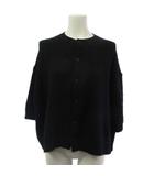 ワイズ Y's カーディガン 起毛 半袖 黒 ブラック 2