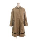 マークバイマークジェイコブス MARC by MARC JACOBS コート ステンカラー 長袖 パイピング Aライン S ベージュ