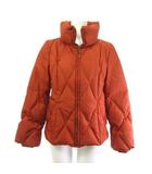 シビラ SYBILLA ダウンジャケット ジップアップ オレンジ M