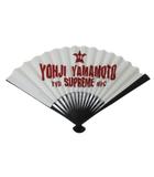 ワイズ Y's Supreme シュプリーム HAND FAN 扇子 YX-A71-773-1 ホワイト ブラック
