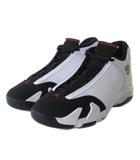 ナイキ NIKE 新品同様 487471-160 エアジョーダン14 レトロ AIR JORDAN 14 RETRO ブラックトゥ ホワイト 26.5cm