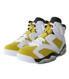 ナイキ NIKE 新品同様 CT8529-170 エアジョーダン6 レトロ AIR JORDAN 6 RETRO スニーカー シューズ ハイカット Yellow Ochre イエローオークル 26.5cm
