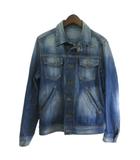 ジョンブル JOHNBULL デニムジャケット ジージャン ウォッシュ インディゴ S