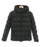 ダウンジャケット ブルゾン キルティング フード S カーキ 緑 グリーン /JS