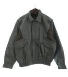 Samedi Dimanche ジャケット ジャンパー ジップアップ 長袖 ナイロン L カーキ