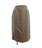 バーバリーズ Burberrys ヴィンテージ スカート ひざ丈 グレンチェック 13 ベージュ