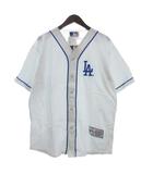  タグ付き MLB ドジャース ベースボールシャツ LA 半袖 M 白 ホワイト