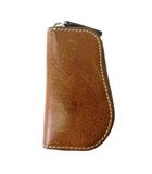 土屋鞄製造所 土屋鞄 ウルバーノ ファスナーキーケース キーリング 4連 レザー ブラウン 茶