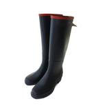 エーグル AIGLE ラバーブーツ レインブーツ 長靴 37 23.5cm ブラック 黒