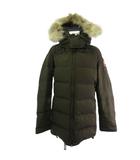 カナダグース CANADA GOOSE 2301JL BELLEVILLE ベルヴィルパーカ ダウンジャケット コート ロング カーキ M