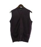 ENGINEERED FIT ベスト カシミヤ100 パープル 紫 S
