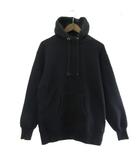 チャンピオン CHAMPION C3-Q132 リバースウィーブ フーデッドスウェットシャツパーカー プルオーバー フーディ 黒 ブラック M