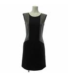 フォクシー FOXEY ワンピース ノースリーブ ウール グレー 38