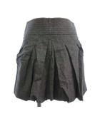 ダブルスタンダードクロージング ダブスタ DOUBLE STANDARD CLOTHING スカート バルーン ミニ 36 グレー ■TC