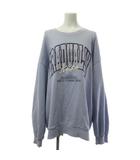 ページボーイ PAGE BOY スウェット トレーナー プルオーバー 刺繍 ブルー F