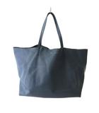 セリーヌ CELINE ホリゾンタルカバ トートバッグ ラージトート ショルダーバッグ ブルー
