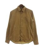 ハレ HARE シャツ 長袖 無地 M ベージュ ■GY28