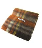 アクネ ストゥディオズ Acne Studios アルパカ モヘヤ チェック マフラー オレンジ ☆AA★