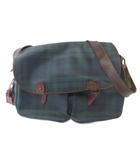 ポロ ラルフローレン POLO RALPH LAUREN ブラックウォッチ ショルダーバッグ フラップ PVC チェック グリーン 緑