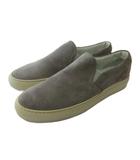コモンプロジェクト COMMON PROJECTS 美品 スエード スリッポンシューズ スニーカー グレー 41 26cm