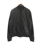 ルイヴィトン LOUIS VUITTON 美品 RM232Q ZLW HON40W モノグラム リバーシブル ジャケット ボンバージャケット ブルゾン 黒 ブラック S ☆AA★