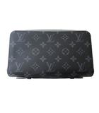 ルイヴィトン LOUIS VUITTON 美品 M61698 ジッピーXL モノグラム・エクリプス 財布 オーガナイザー トラベルケース ブラック 黒 ☆AA★