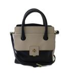 トリーバーチ TORY BURCH ショルダーバッグ クロスボディ バイカラー ベージュ ブラック