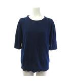 グレースクラス GRACE Class クルーニットTシャツ セーター 半袖 ネイビー 紺 36