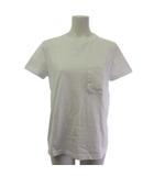 マックスマーラ MAX MARA Tシャツ カットソー ポケットT 刺繍 半袖 白 ホワイト
