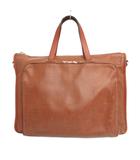 ロエベ LOEWE ニュートレド アナグラム ビジネスバッグ ブリーフケース 書類かばん レザー ショルダー 2WAY 通勤 茶 ブラウン ■GY09