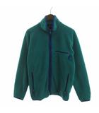 パタゴニア Patagonia ヴィンテージ 80s 三角タグ シンチラカーディガン フリースジャケット 25501 USA製 緑 グリーン M ☆AA★