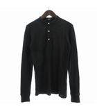 ダブルアールエル RRL ラルフローレン Tシャツ カットソー ワッフル 長袖 ヘンリーネック XXS グレー